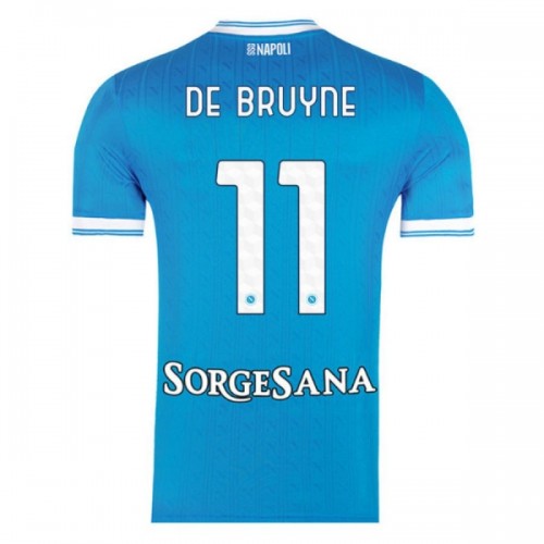 Maglia SSC Napoli De Bruyne 11 Primo 2025-26 Maniche Corte - Uomo Maglia SSC Napoli De Bruyne 11 Primo 2025-26 Maniche Corte - Uomo